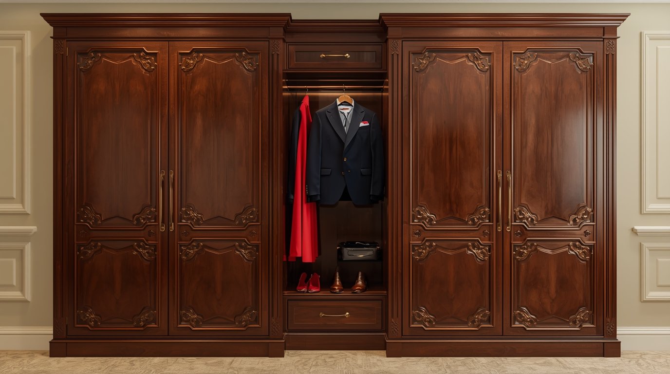 Op maat gemaakte kledingkasten van Webclas